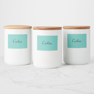 Cookie Jar Labels Voedselcontainer Etiket