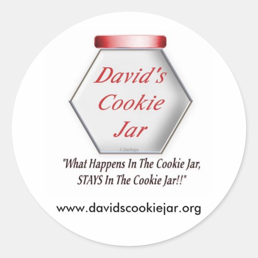 Cookie Jar Sticker (Voorkant)