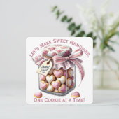 Cookie Jar - Valentijnsdag Kaart (Staand voorkant)