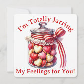 Cookie Jar - Valentijnsdag Kaart (Voorkant)