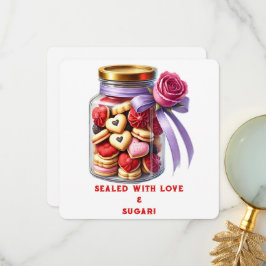 Cookie Jar - Valentijnsdag Kaart