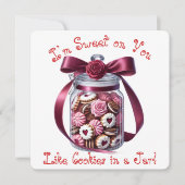 Cookie Jar - Valentijnsdagkaart Bedankkaart (Voorkant)