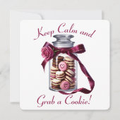 Cookie Jar - Valentijnsdagkaart Bedankkaart (Voorkant)