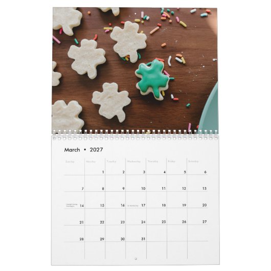 Cookie Joy All Year Long – 12‑Month Kalender (Mar 2027)