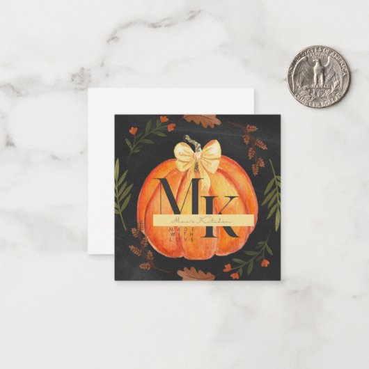 Cookie-Kaart Notitiekaartje (Voorkant / Achterkant in situ)