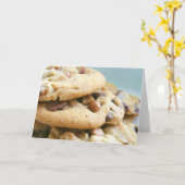 Cookie kerstkaart 001 kaart (Gele Bloem)