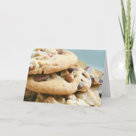 Cookie kerstkaart 001 kaart (Voorkant)