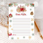 Cookie Kersttijd Capsule Note Bericht Kaart