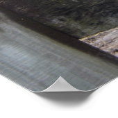 Cookie Koe die door het hek heen kijkt Poster (Hoek)