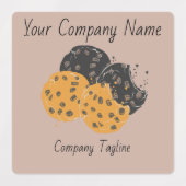 Cookie-label Gepersonaliseerd Labels (Design 1)