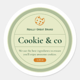 Cookie Labels, Yoghurt Labels, Labels Voor Potten