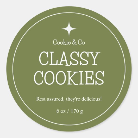 Cookie Labels, yoghurtlabels, Body Butter Labels (Voorkant)