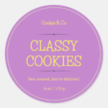Cookie Labels, yoghurtlabels, Body Butter Labels