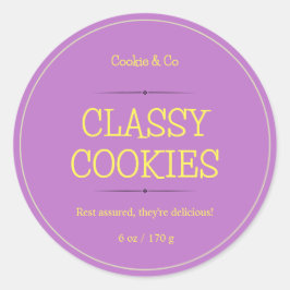 Cookie Labels, yoghurtlabels, Body Butter Labels