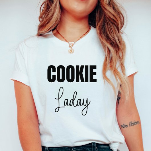 Cookie Lady Shirt voor vrouwen