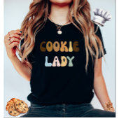 Cookie Lady T-shirt voor dames