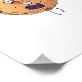 Cookie, leuk thema met eten poster (Hoek)