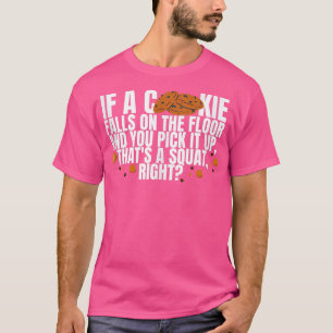 Cookie Lover Workout Fitness Gym WeightLifting Gif T-shirt