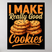 Cookie Maker Co. Uni-adults Humorous Modern Black  Poster (Voorkant)