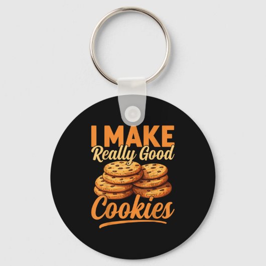 Cookie Maker Co. Uni-adults Humorous Modern Black  Sleutelhanger (Voorkant)