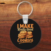 Cookie Maker Co. Uni-adults Humorous Modern Black  Sleutelhanger (Voorkant)