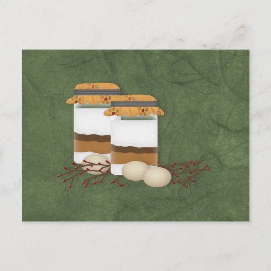 Cookie Mix Recipe Card Briefkaart (Voorkant)