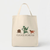 Cookie Momster Canvas tas (Voorkant)