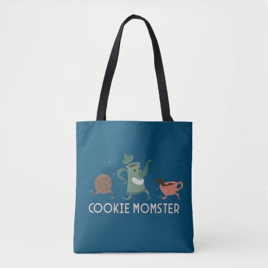 Cookie Momster Tote Bag (Voorkant)