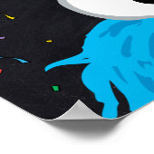 Cookie Monster | 1e verjaardag van de mijlpaal Poster (Hoek)