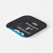 Cookie Monster | 1st Birthday Papieren Bordje (Gebogen)