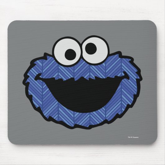Cookie Monster | 80's Nostalgie Muismat (Voorkant)
