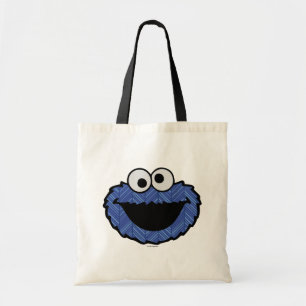 Cookie Monster 80's Terugblik Tote Bag