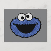 Cookie Monster | 80's Throwback Briefkaart (Voorkant)