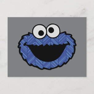 Cookie Monster   80's Throwback Briefkaart