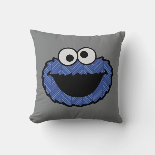 Cookie Monster | 80's Throwback Kussen (Voorkant)