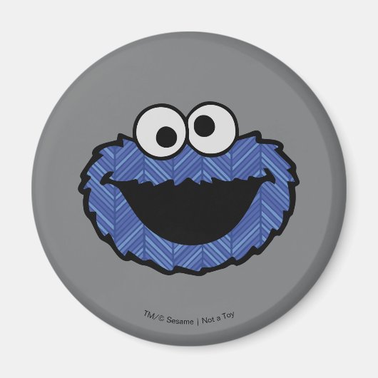 Cookie Monster | 80's Throwback Magneet (Voorkant)