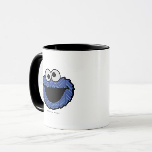 Cookie Monster | 80's Throwback Mok (Voorkant links)
