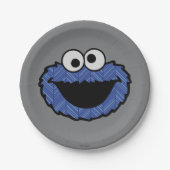 Cookie Monster | 80's Throwback Papieren Bordje (Voorkant)