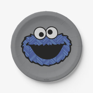 Cookie Monster 80's Throwback Papieren Bordje