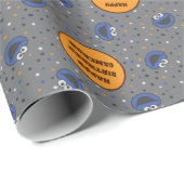 Cookie Monster | 80's Throwback Polka Dot Pattern Cadeaupapier (Rol Hoek)