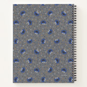 Cookie Monster | 80's Throwback Polka Dot Pattern Notitieboek (Achterkant)