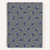 Cookie Monster | 80's Throwback Polka Dot Pattern Notitieboek (Voorkant)