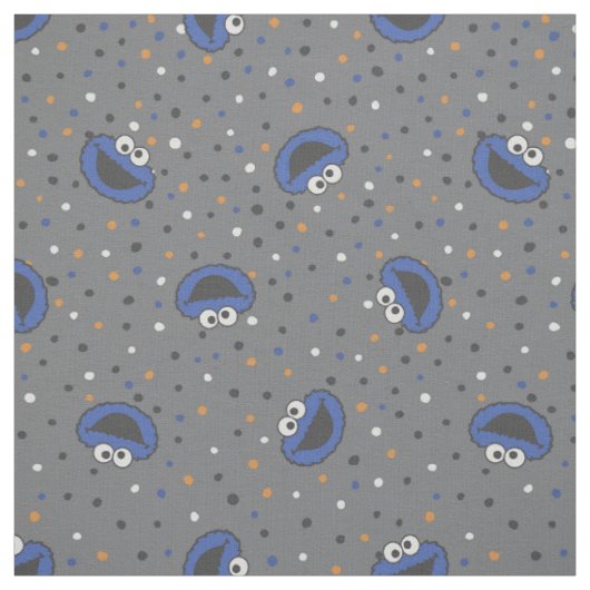 Cookie Monster | 80's Throwback Polka Dot Pattern Stof (Swatch)