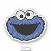 Cookie Monster | 80's Throwback Sticker (Voorkant)