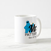 Cookie Monster Aangepaste Koppel Mok (Voorkant rechts)