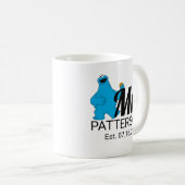Cookie Monster aangepaste mok voor koppels (Voorkant rechts)