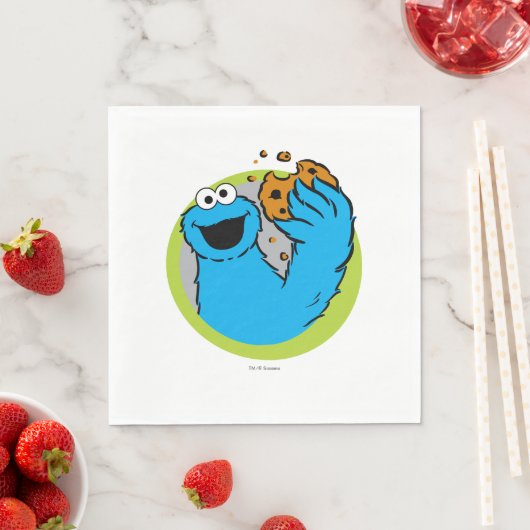 Cookie Monster Afbeelding Servet (Insitu)