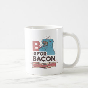 Cookie Monster   B is voor Bacon Koffiemok