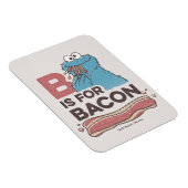 Cookie Monster | B is voor Bacon Magneet (Rechterzijde)
