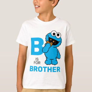 Cookie Monster   B is voor Broeder T-shirt